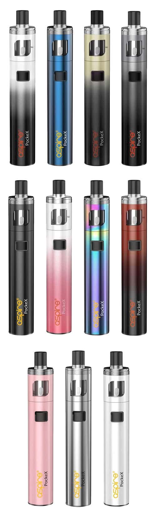 Aspire PockeX Vape Kit - 11 Stunning colours
