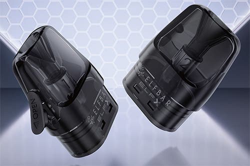 Elf Bar ELFX Refillable Vape Pods - MTL Vaping with Dual Mesh coil technology