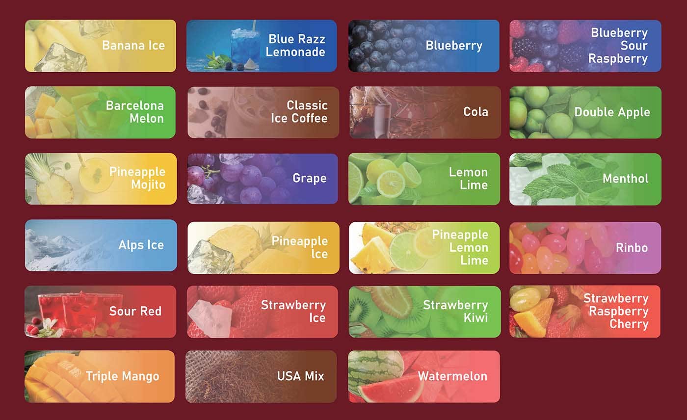 Elf Bar Crystal CR600 Disposable Kit - 23 Delicious flavours