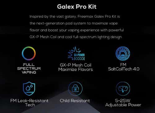Galex PRO Kit - Features and highlights