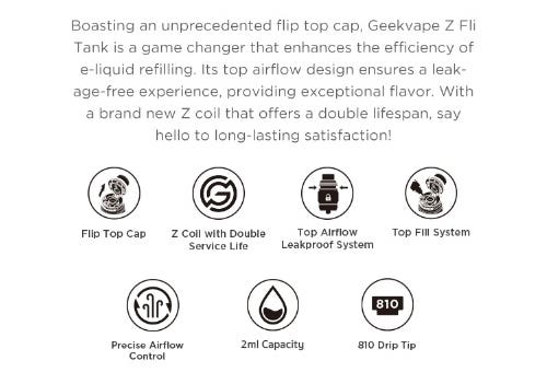Geekvape Z Fli Tank - Overview