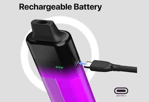 Instafill Instaflow 5000 Refillable Disposable Vape Kit - Rechargeable 550 mAh Battery