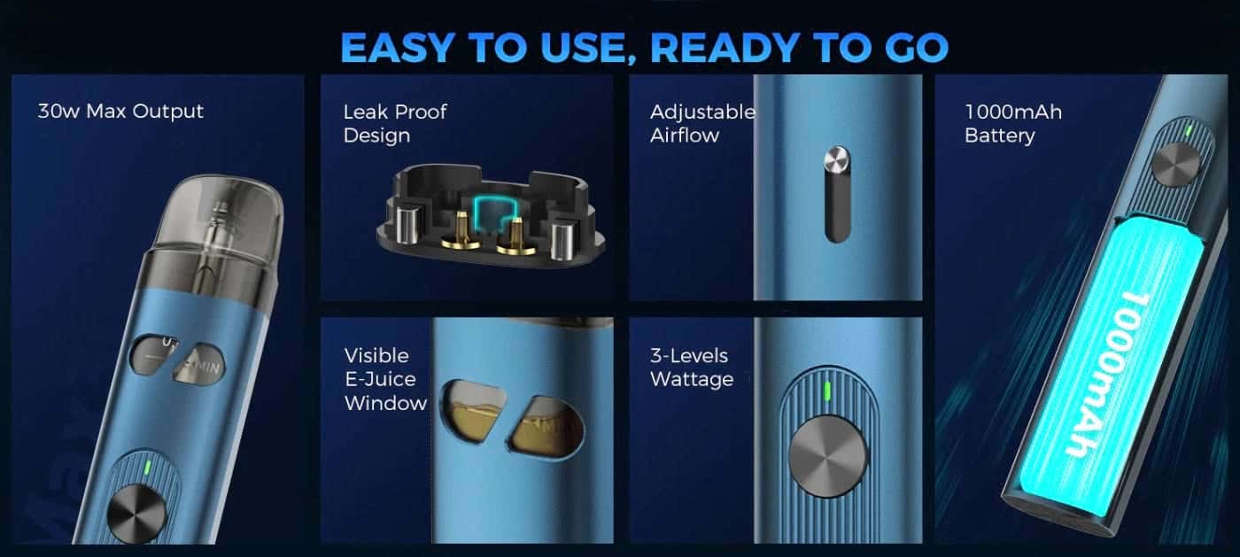 Nevoks Feelin A1 Pod Vape Kit - Easy to Use, Ready to Go