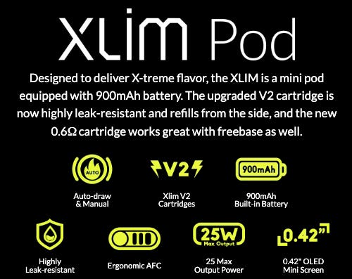 Xlim Pod - Designed to deliver extreme flavour