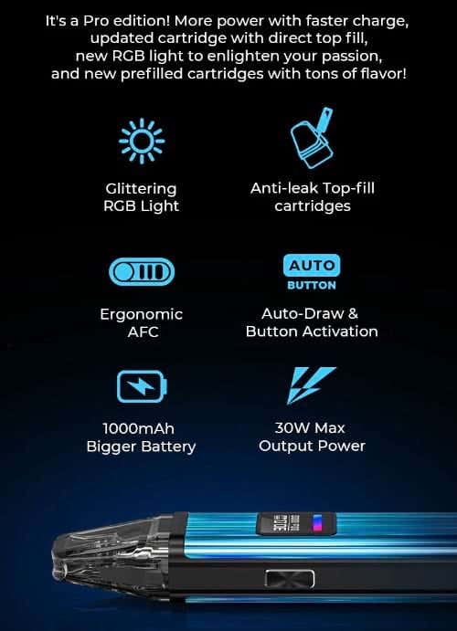 Oxva Xlim PRO Pod Vape Kit - Pro edition