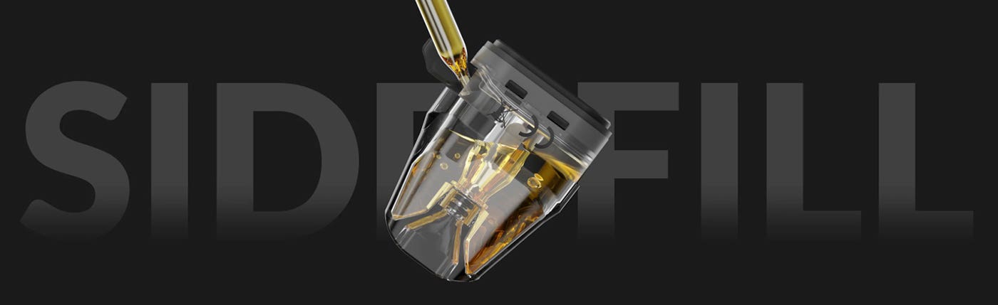 Xlim V2 pod cartridges - easy side-fill