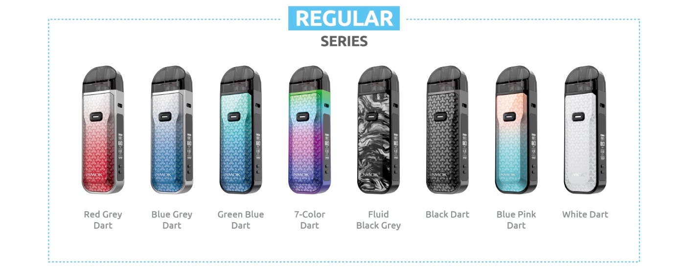 Smok Nord 5 Pod Kit - Regular series of dart patterned colours