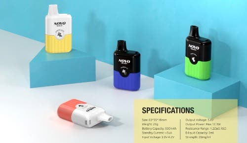 Smok Novo Bar B600 Disposable Vape Kit - Specifications