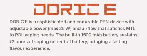 VooPoo Doric E Pod Vape Kit - Overview
