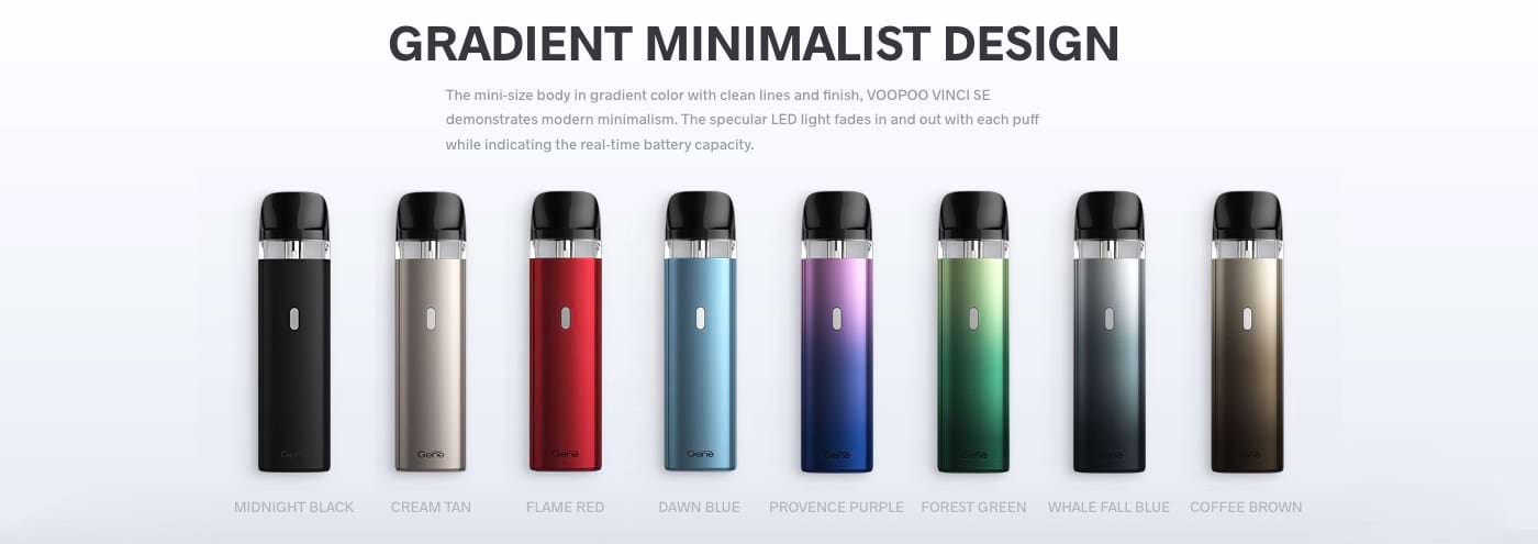 Voopoo Vinci Pod SE Kit - Gradient minimalist design