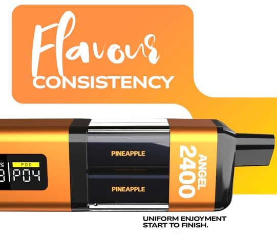 Angel 2400 Rechargeable Disposable Pod Kit - Smooth Consistent Flavour