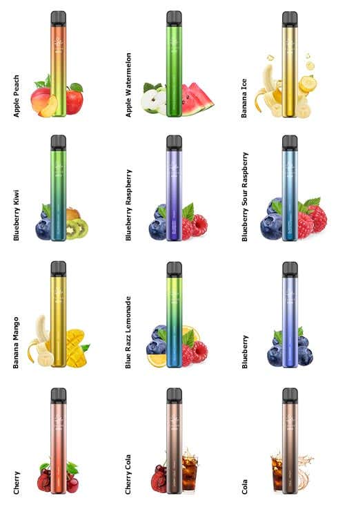 Elf Bar 600 V2 Disposable Vape Kit - Up to 30 amazing flavours!