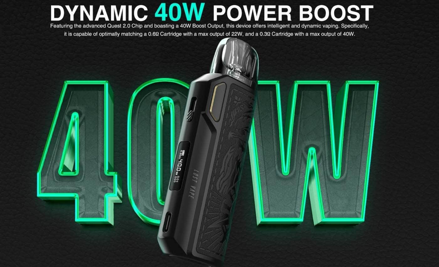 Lost Vape Thelema Elite 40 - Dynamic 40 Watt Power Boost