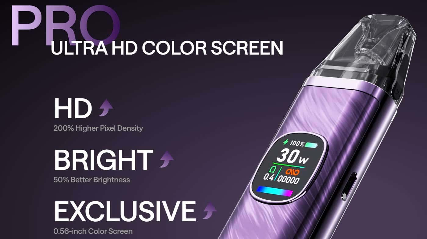 Oxva Xlim Pro 2 Pod Vape Kit - Pro Ultra HD Colour Screen