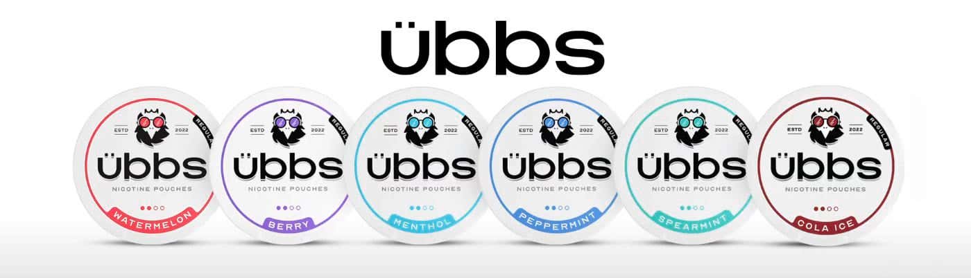 ÜBBS Nicotine Pouches - Flavours in Various Nicotine Strengths