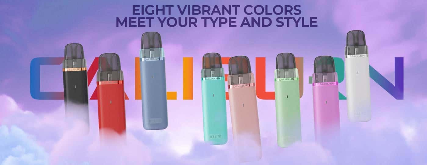 Uwell Caliburn G3 Lite Pod Vape Kit - Vibrant Colour Options