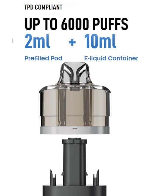 Vaporesso Dojo Blast 6000 Replacement Prefilled Pod - Up to 6000 puffs with TPD Compliance