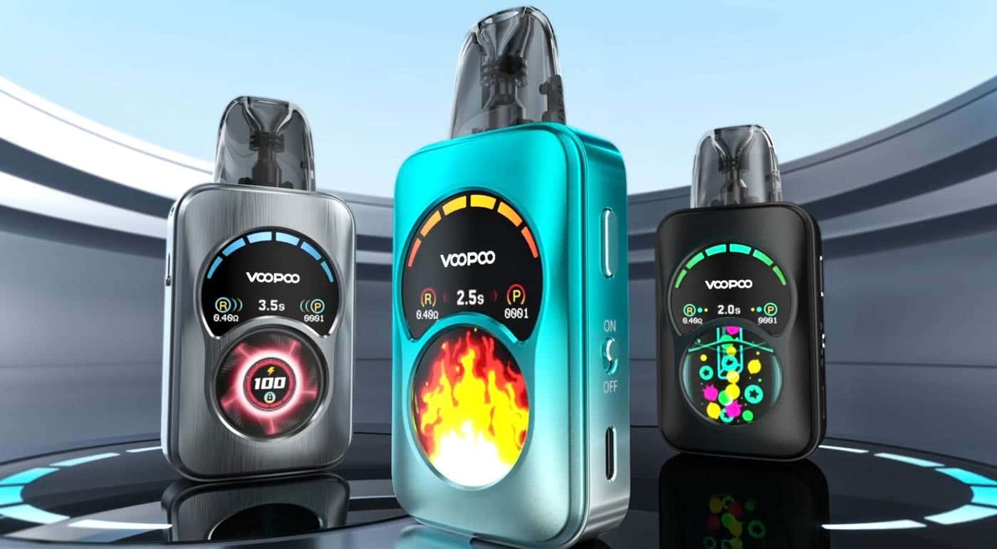 VooPoo Argus A Pod Vape Kit - Argus A Dual Display Interaction