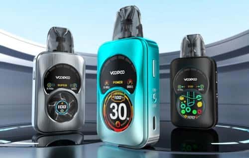 VooPoo Argus A Pod Vape Kit - Argus A Dual Display Interaction