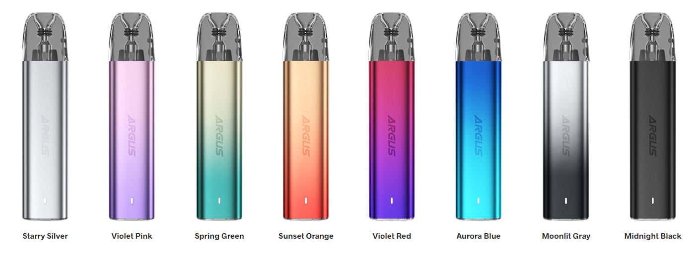 Voopoo Argus G2 Mini Pod Vape Kit - Minimalist yet Regal Colours