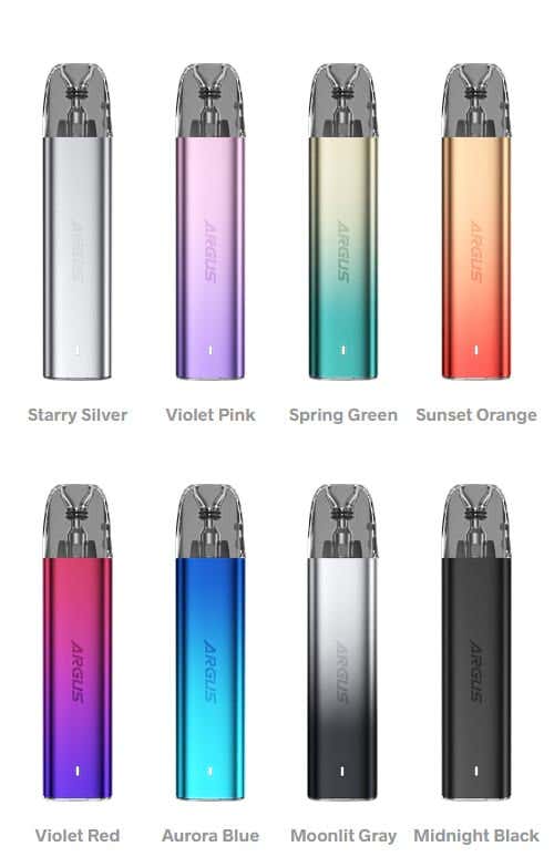 Voopoo Argus G2 Mini Pod Vape Kit - Minimalist yet Regal Colours
