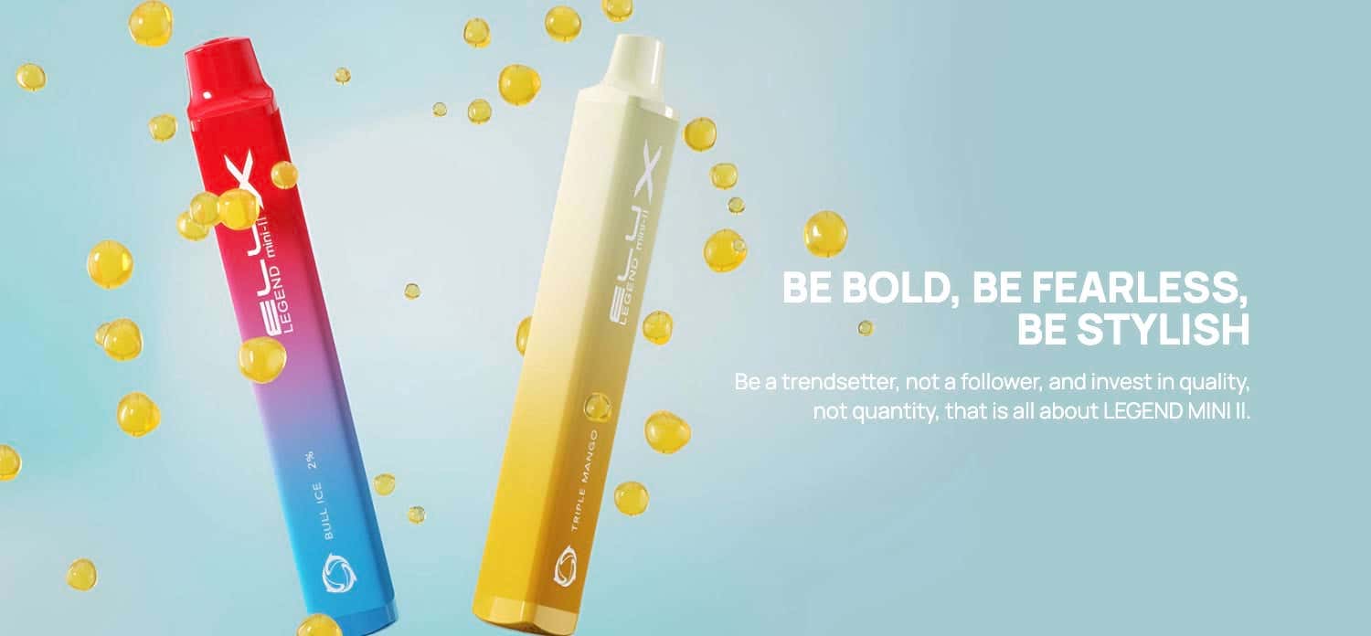 Elux Legend Mini II Disposable Vape - Be bold, be fearless, be stylish