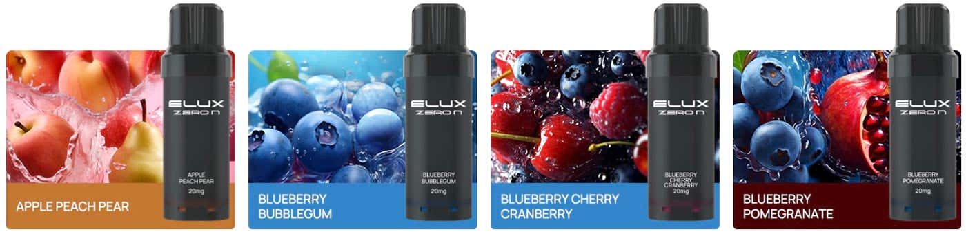 Elux Zero N Prefilled Pod Vape Kit - Up to 20 flavours to choose from