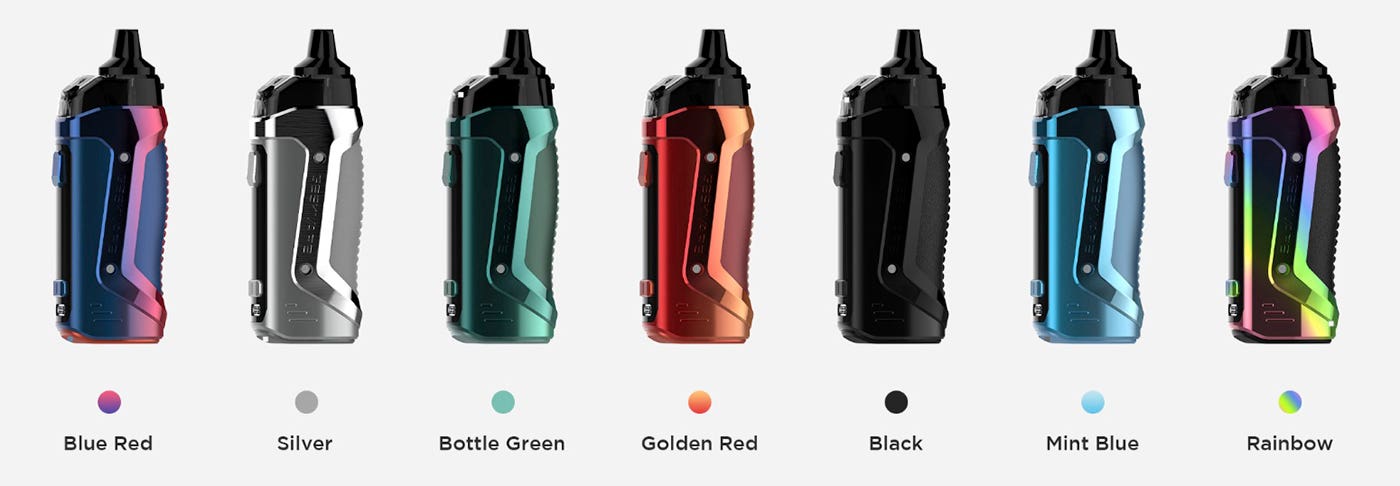 Geekvape B60 Aegis Boost 2 Pod Vape Kit - 7 different colours