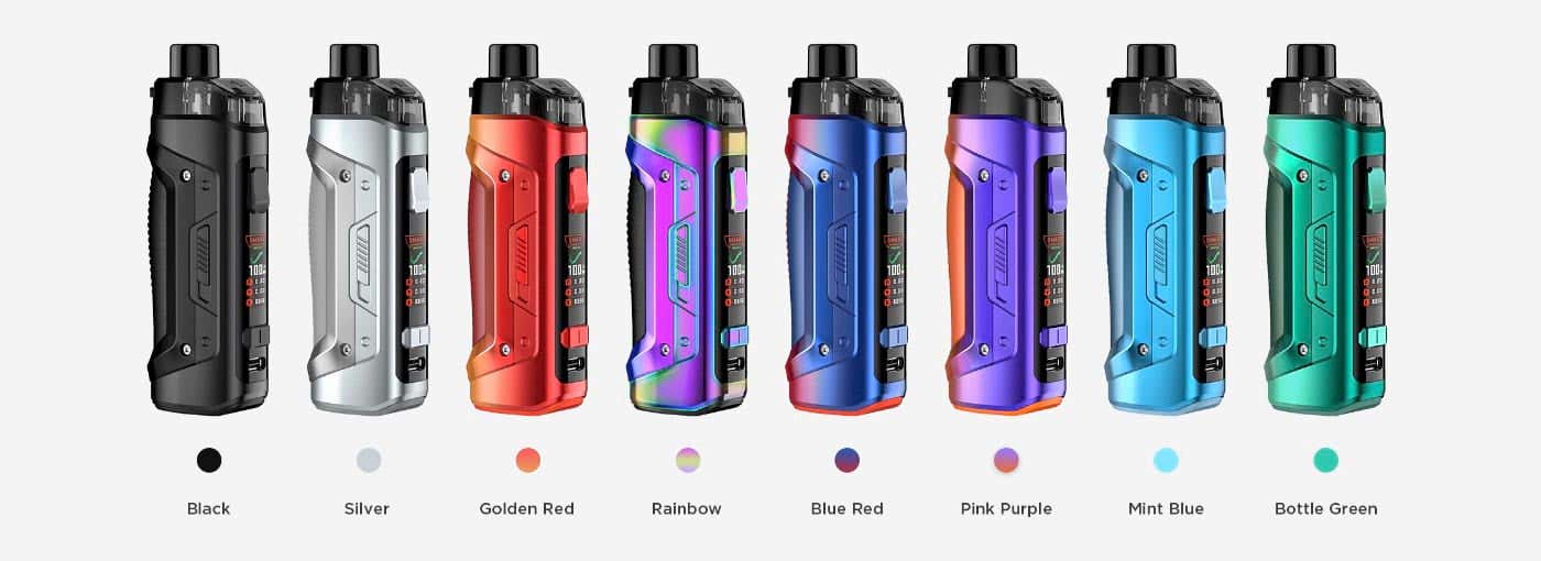 Geekvape Aegis B100 Pod Vape Kit - 8 different colours to choose from