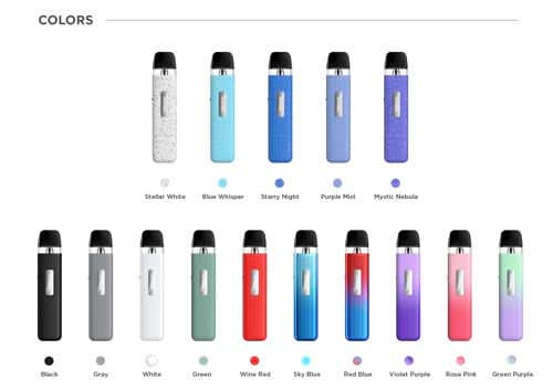 Geekvape Sonder Q Pod Vape Kit - Choice of 15 amazing colours