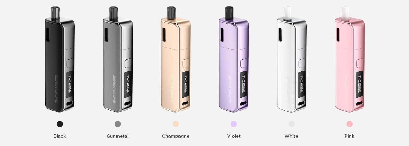 Geekvape Soul Pod Vape Kit - 6 Vibrant choices of colour