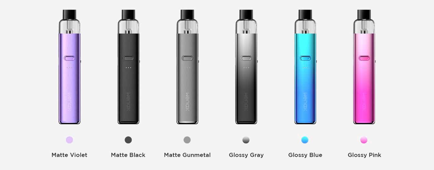 Geekvape Wenax K2 Pod Vape Kit - Choice of 6 amazing colours