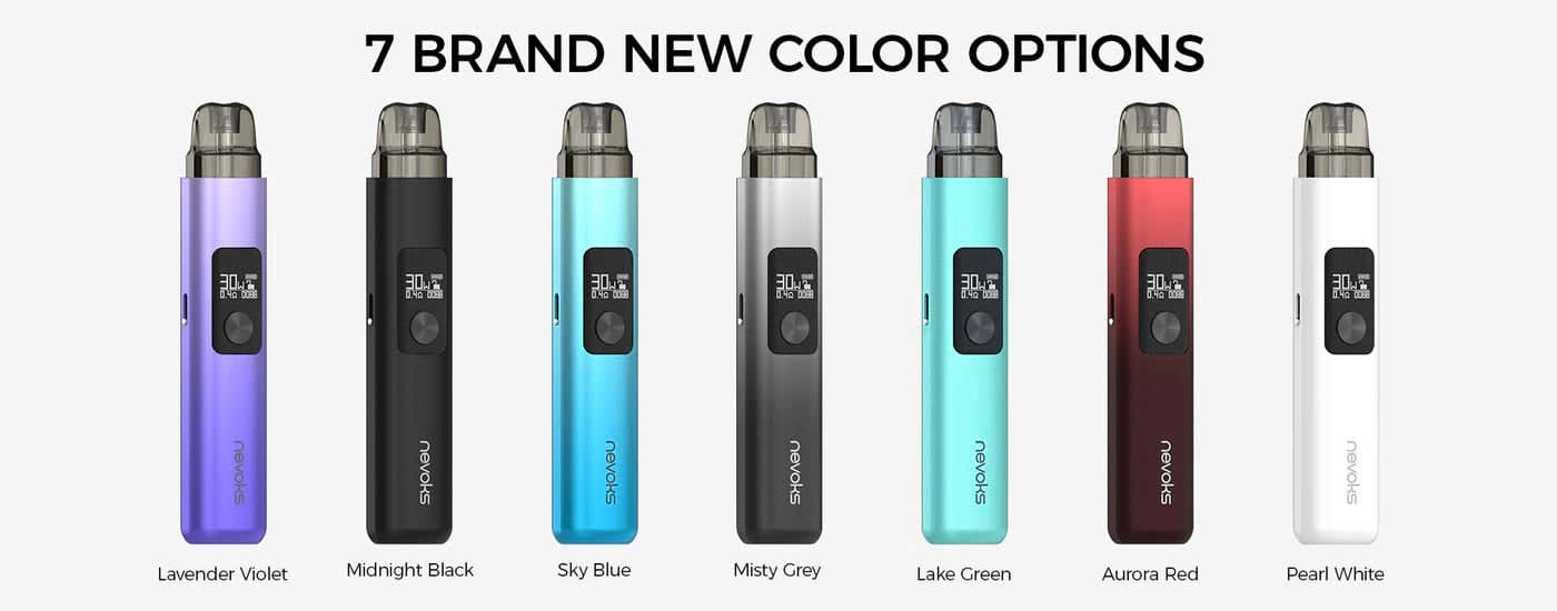 Nevoks Feelin AX Pod Vape Kit - 7 Brand New Colour Options