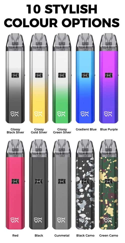 Oxva Xlim C - 10 stylish colour options