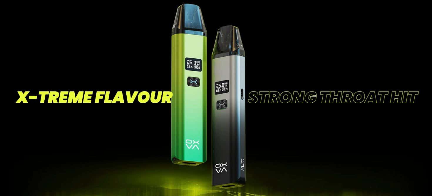 Oxva Xlim Pod Kit - X-treme flavour, strong throat hit