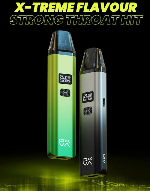 Oxva Xlim Pod Kit - X-treme flavour, strong throat hit