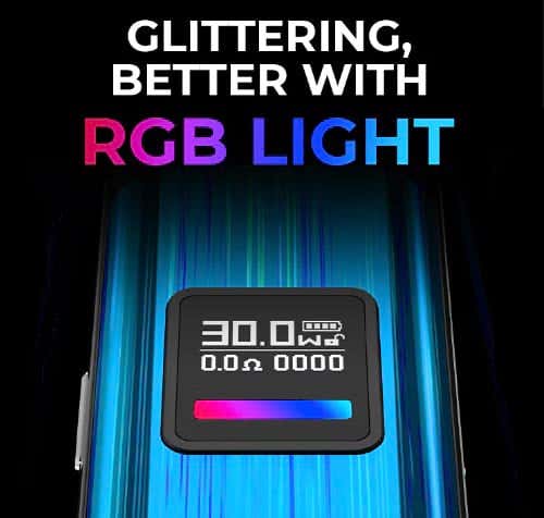 Oxva Xlim PRO Pod Vape Kit - Glittering, better with RGB light!