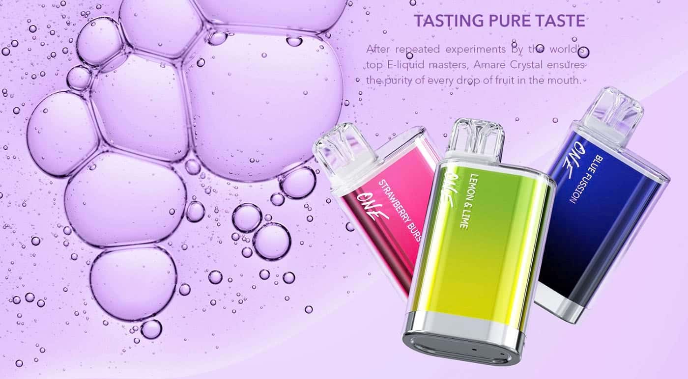 SKE Amare Crystal ONE Disposable Vape Kit - Tasting pure taste