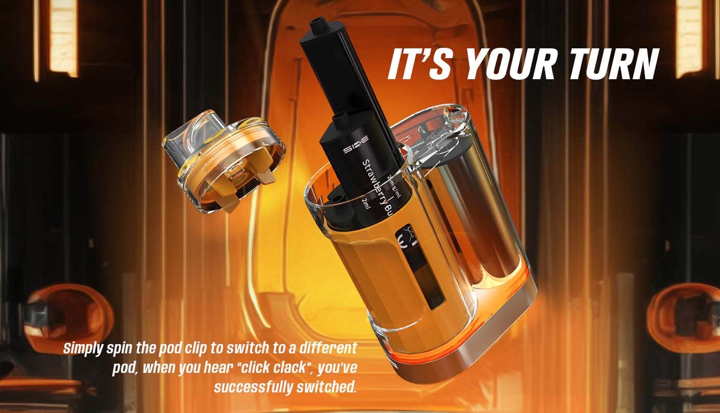 SKE Crystal 4in1 Disposable Pod Kit - It's your turn!