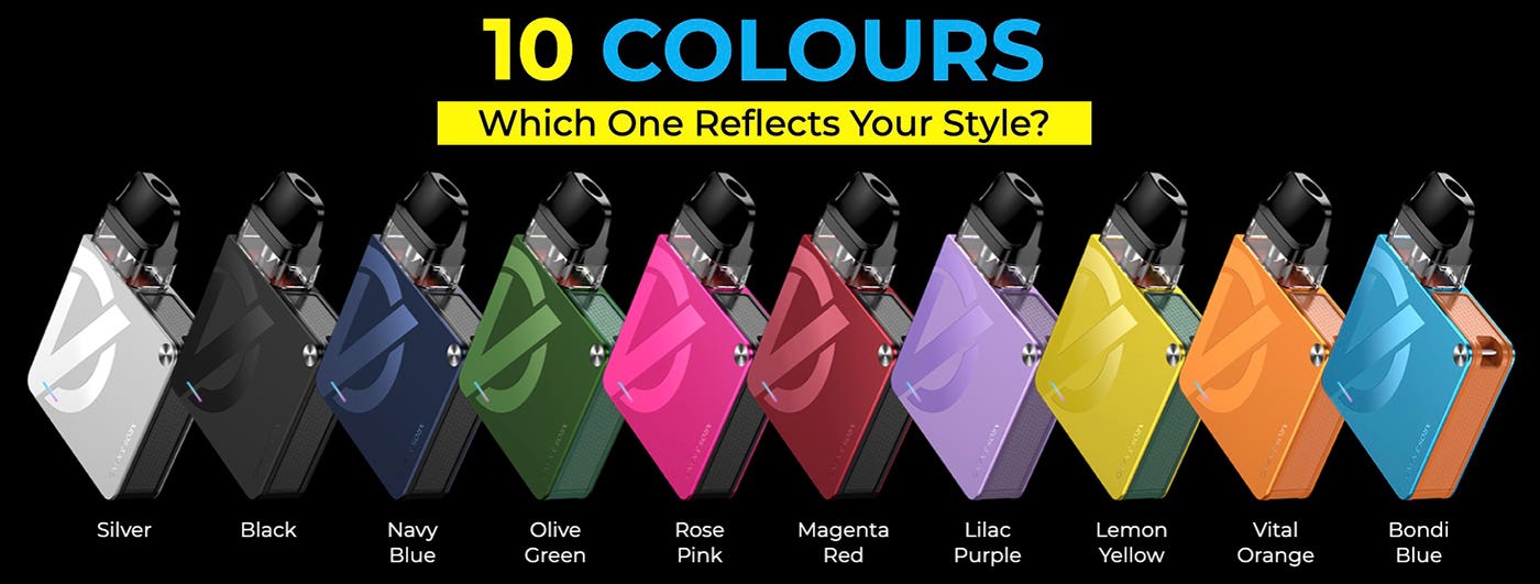 XROS 3 Nano Pod Vape Kit - Which colour reflects your style?
