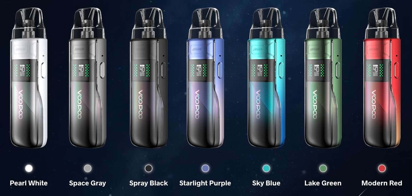 VooPoo Argus E40 Pod Vape Kit - 7 Glorious colour choices