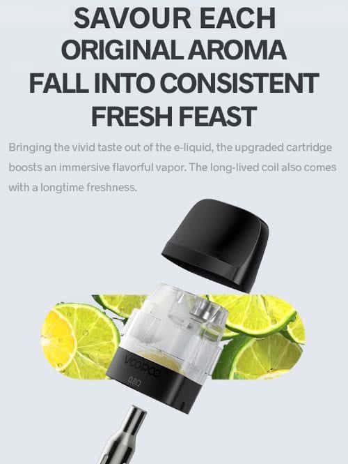 Voopoo Vinci Replacement Pods - Savour the original aroma