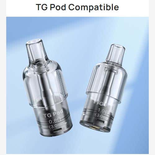 Aspire Cyber G Slim Pod Vape Kit - TG Pod Compatibility