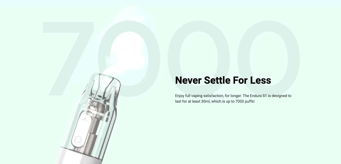 Innokin Endura S1 Disposable Vape Kit - Never settle for less