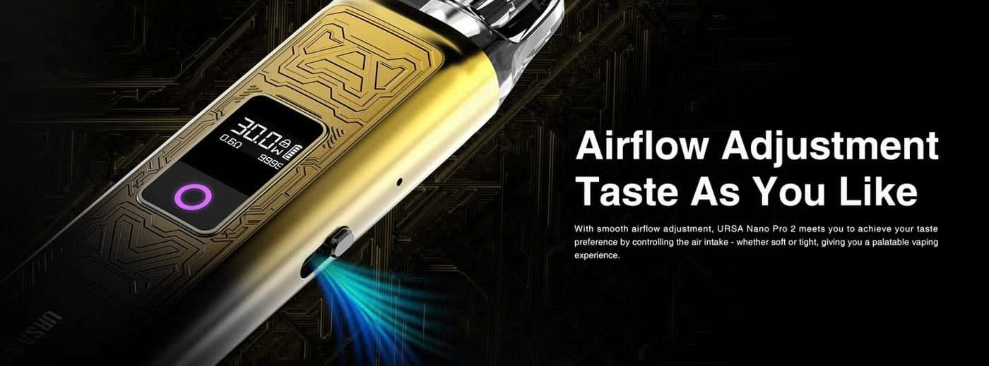 Lost Vape Ursa Nano Pro 2 Pod Kit - Airflow Adjustment Taste as You Like