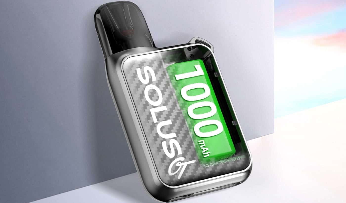 SMOK Solus GT Box Pod Vape Kit - 1000 mAh Battery for a Long-lasting Experience