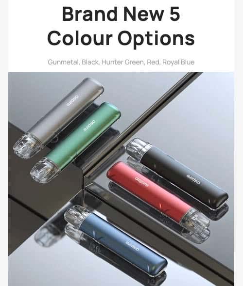 Aspire Cyber S Pod Vape Kit - 5 colours