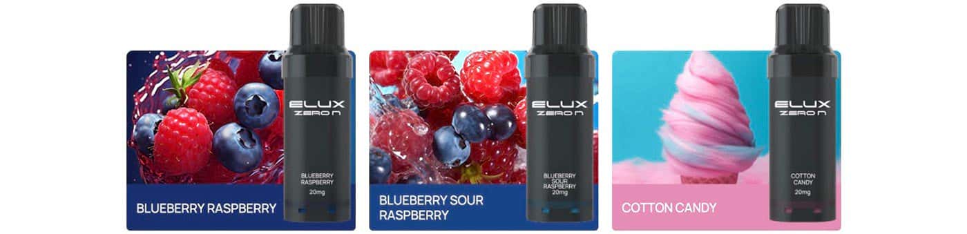 Elux Zero N Prefilled Pod Vape Kit - Up to 20 flavours to choose from
