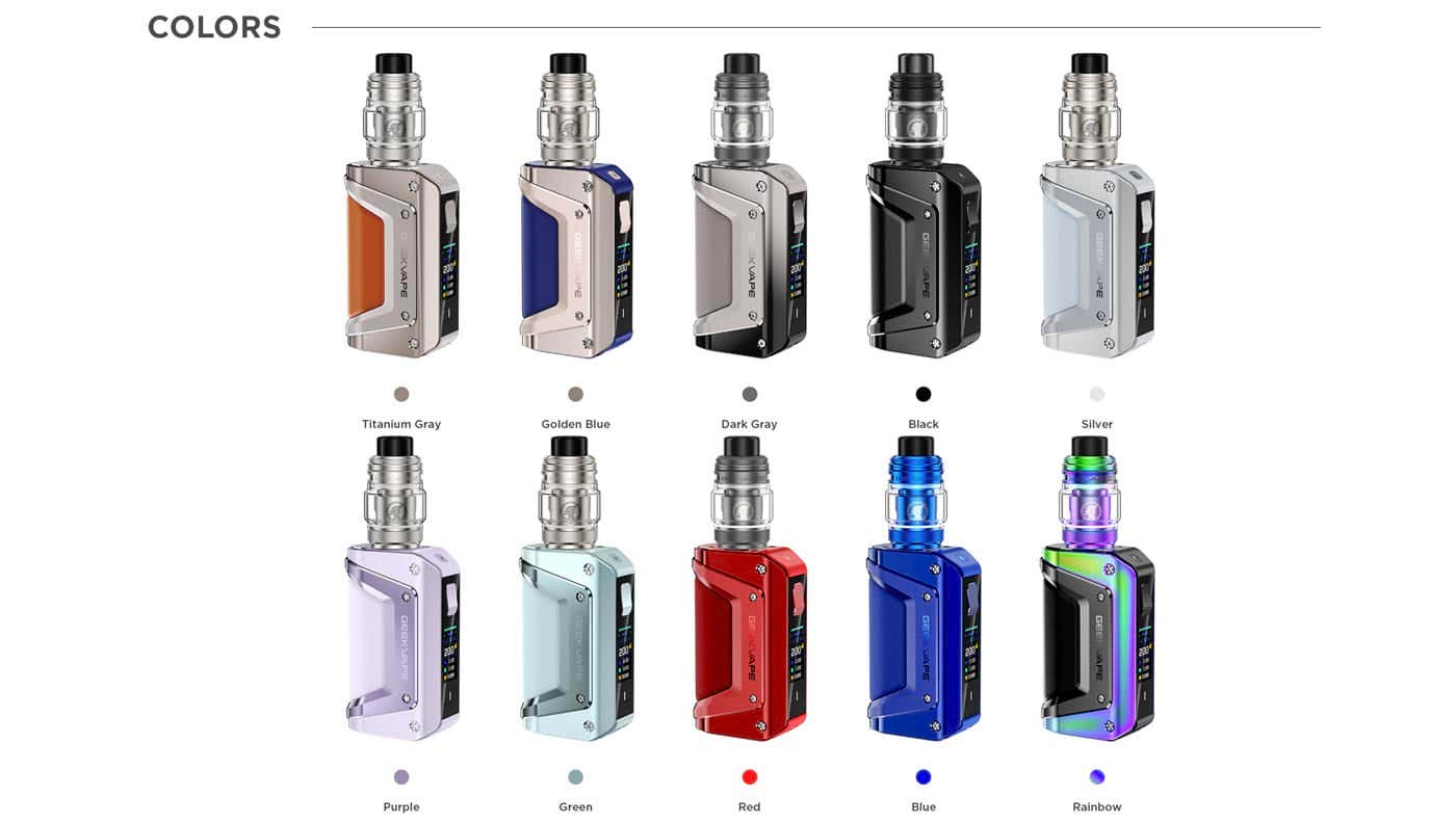 Geekvape Aegis Legend 3 Pod Vape Kit - Colour Options