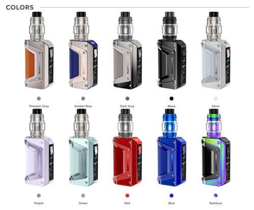 Geekvape Aegis Legend 3 Pod Vape Kit - Colour Options